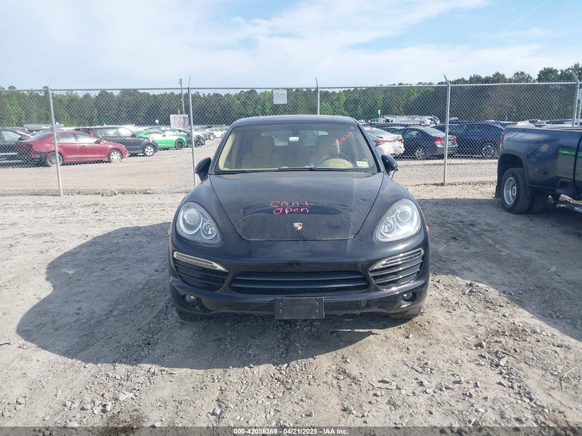 2011 PORSCHE CAYENNE VIN: WP1AA2A27BLA02776