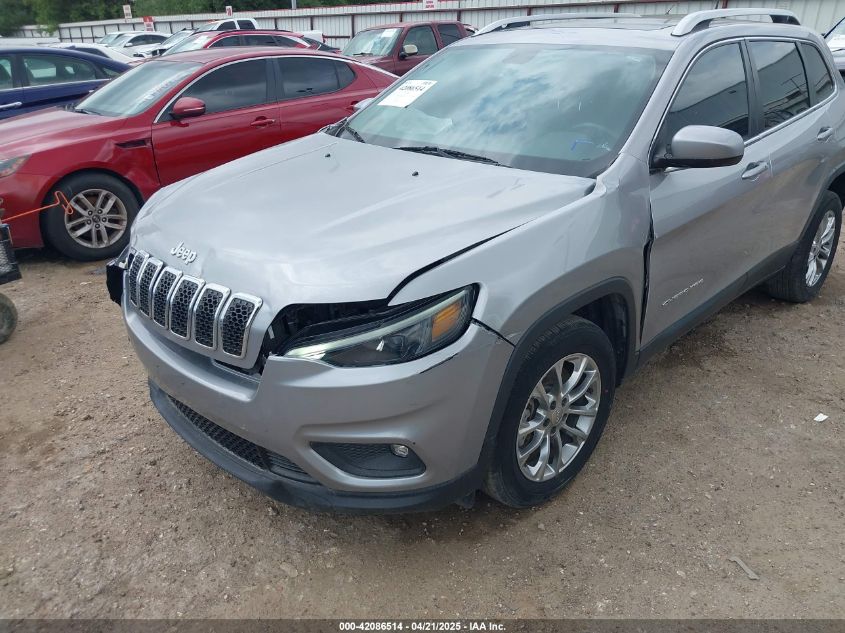 2019 Jeep Cherokee Latitude Plus Fwd VIN: 1C4PJLLB5KD128613 Lot: 42086514
