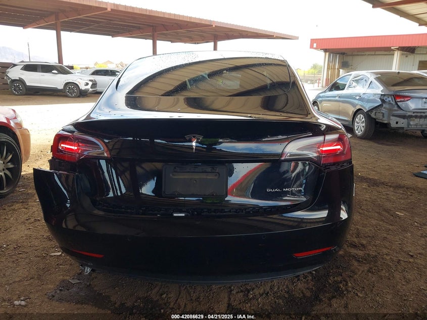2022 TESLA MODEL 3 VIN: 5YJ3E1EB3NF257077
