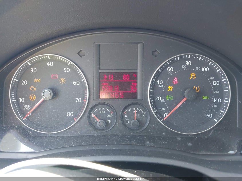 2008 VOLKSWAGEN JETTA VIN: 3VWRJ71K08M175125