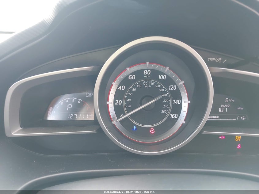 2014 MAZDA MAZDA3 VIN: JM1BM1M72E1201071