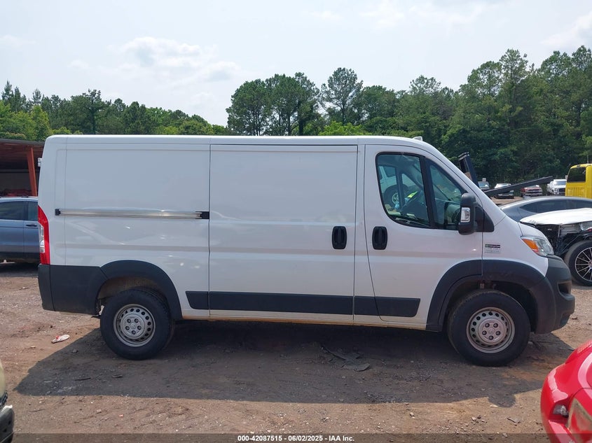 2025 Ram Promaster 2500 Tradesman Low Roof 136 Wb W/Pass Seat VIN: 3C6LRVVG5SE511663 Lot: 42087515