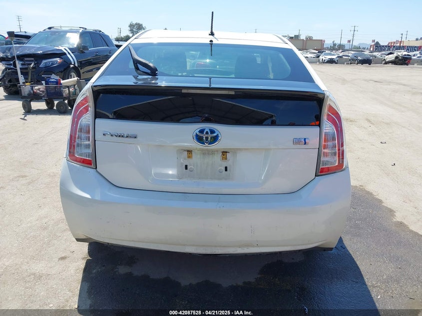 2012 TOYOTA PRIUS VIN: JTDKN3DU6C5474776