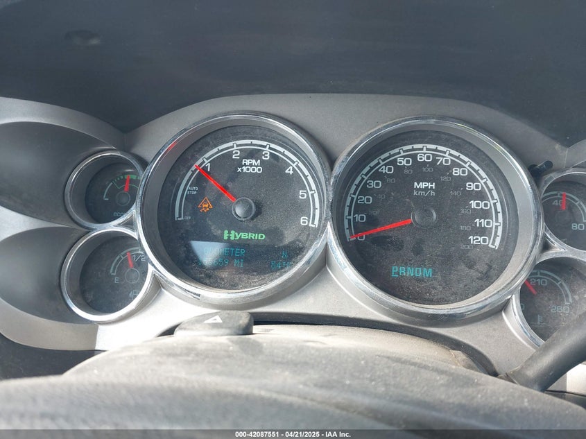 2009 CHEVROLET SILVERADO 1500 HYBRID VIN: 2GCFK135991115392