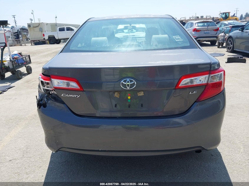 2012 TOYOTA CAMRY VIN: 4T4BF1FK2CR163611