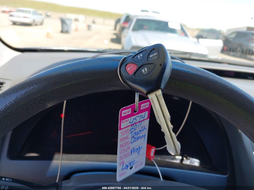 2011 TOYOTA CAMRY VIN: JTNBK3EK4B3051948