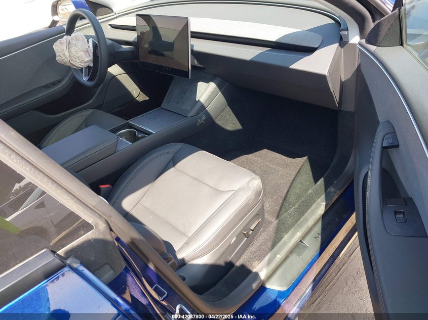 2024 TESLA MODEL 3 U  U UX(VIN: 5YJ3E1EA4RF870435