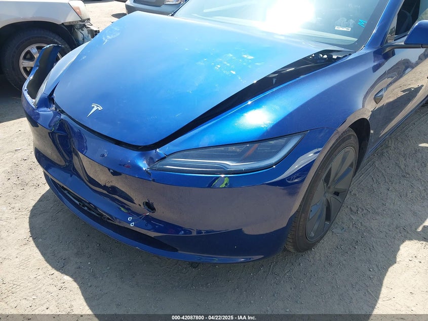 2024 TESLA MODEL 3 U  U UX(VIN: 5YJ3E1EA4RF870435