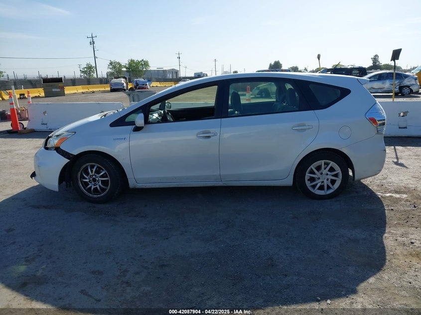 2014 TOYOTA PRIUS V VIN: JTDZN3EU7EJ014081
