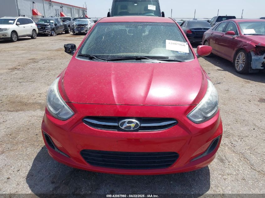 2015 Hyundai Accent Gls VIN: KMHCT4AE8FU906741 Lot: 42087960