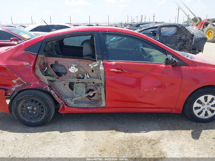 2015 Hyundai Accent Gls VIN: KMHCT4AE8FU906741 Lot: 42087960