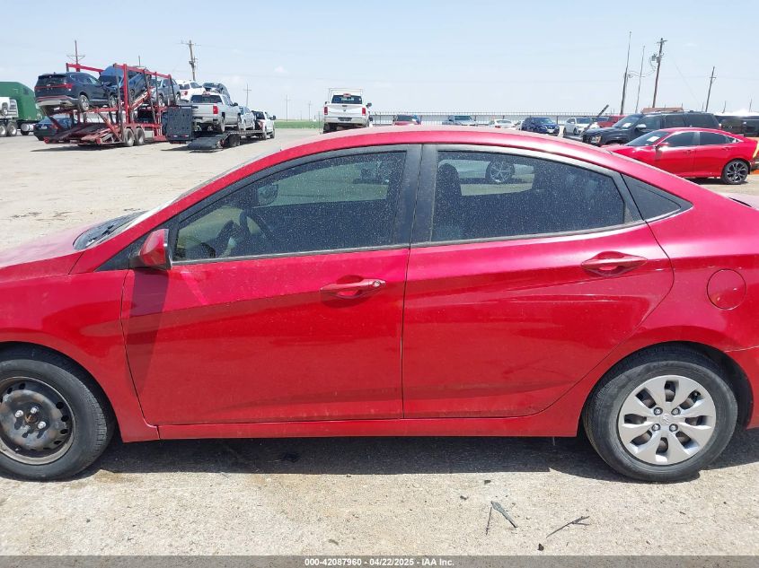 2015 Hyundai Accent Gls VIN: KMHCT4AE8FU906741 Lot: 42087960