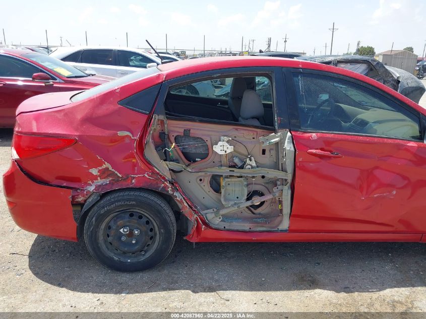 2015 Hyundai Accent Gls VIN: KMHCT4AE8FU906741 Lot: 42087960