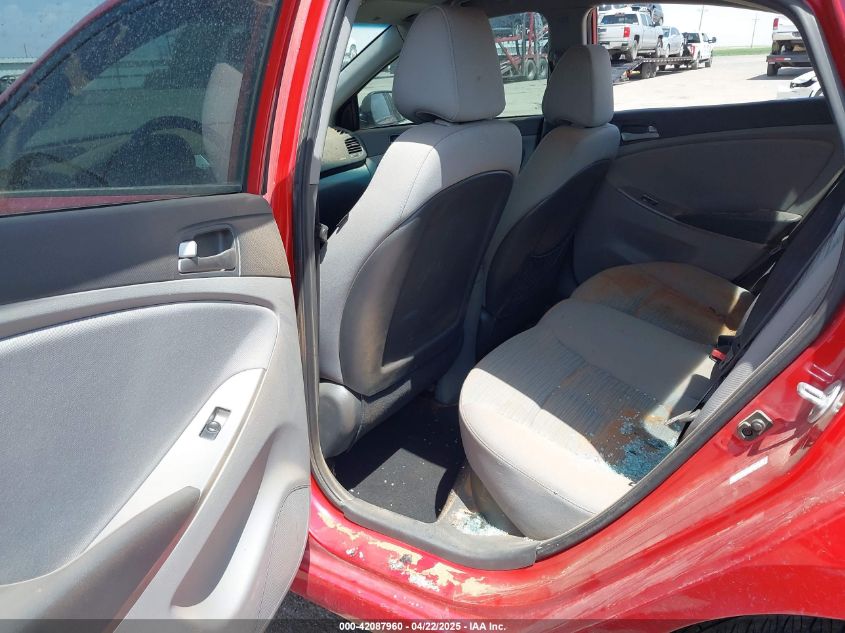 2015 Hyundai Accent Gls VIN: KMHCT4AE8FU906741 Lot: 42087960