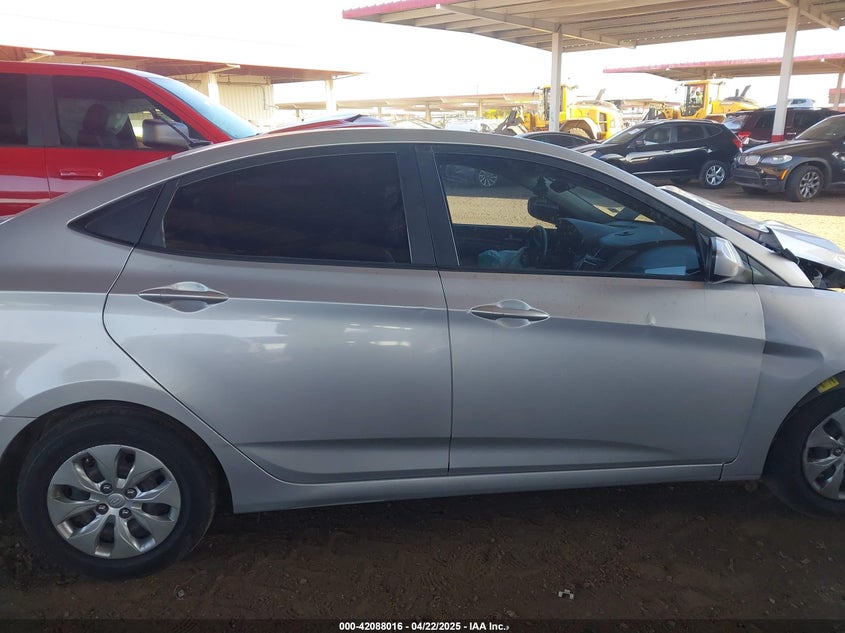 2017 Hyundai Accent Se VIN: KMHCT4AE5HU340167 Lot: 42088016