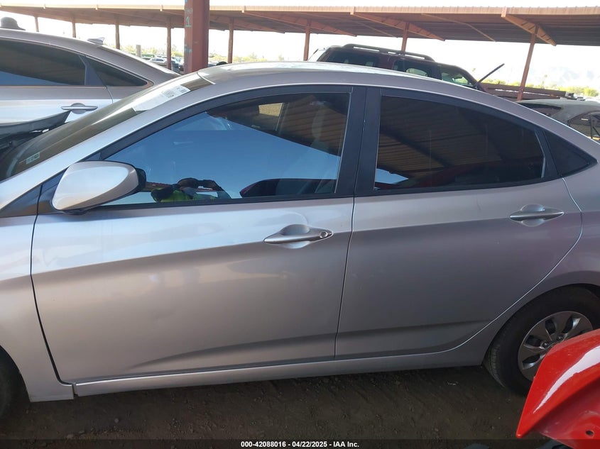 2017 Hyundai Accent Se VIN: KMHCT4AE5HU340167 Lot: 42088016