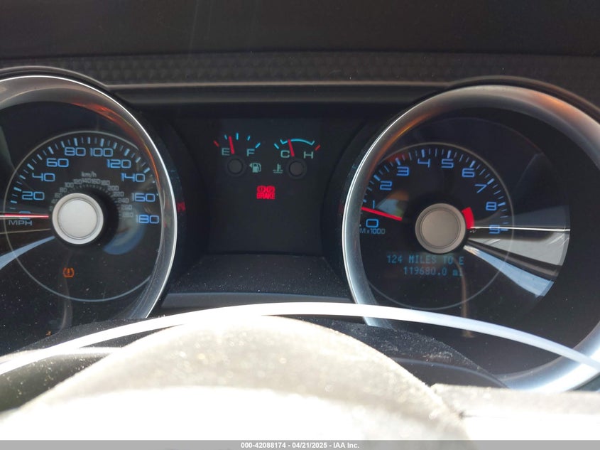 2012 FORD MUSTANG VIN: 1ZVBP8CU1C5202478
