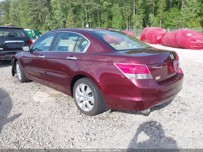 2009 HONDA ACCORD VIN: 1HGCP36899A036544