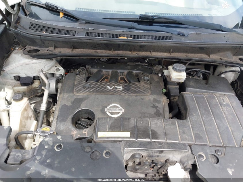 2010 NISSAN MURANO VIN: JN8AZ1MU9AW009571