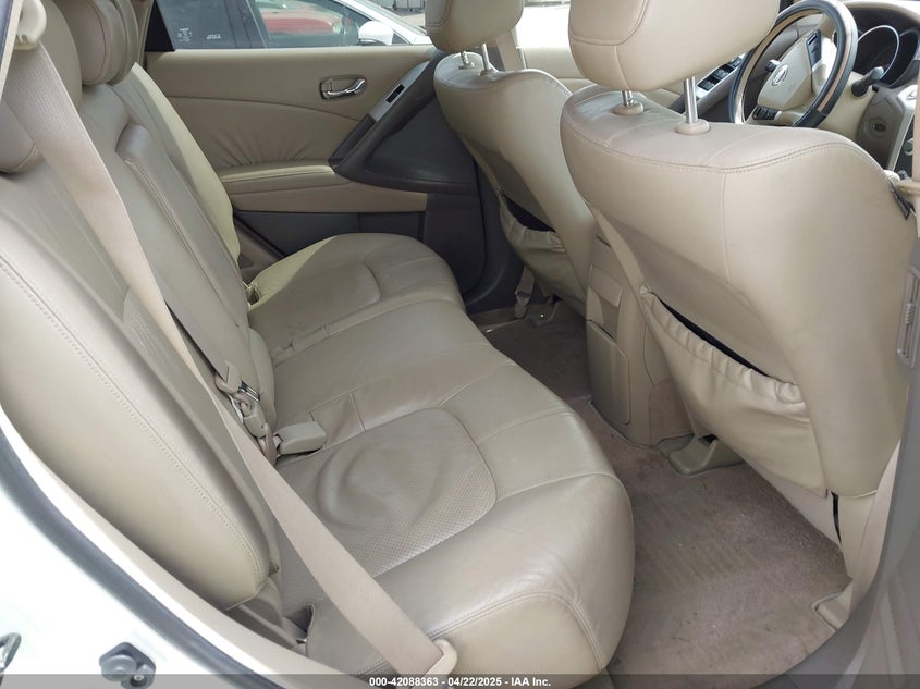 2010 NISSAN MURANO VIN: JN8AZ1MU9AW009571