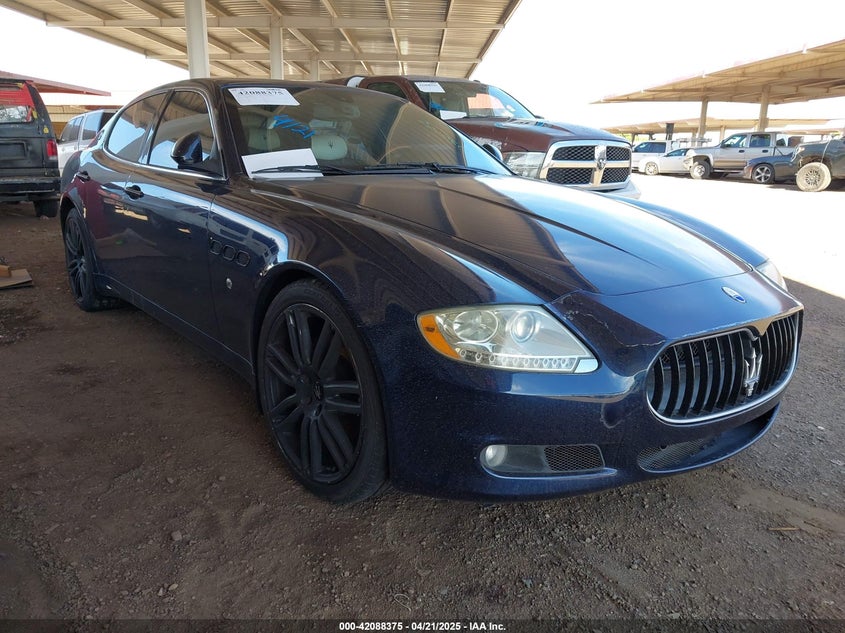 2010 MASERATI QUATTROPORTE VIN: ZAM39FKA0A0050132