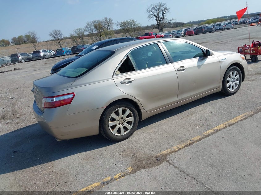 2007 TOYOTA CAMRY HYBRID VIN: JTNBB46K473018895