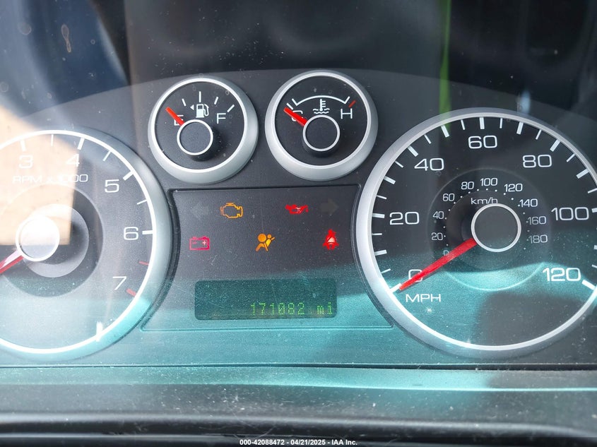 2007 FORD FUSION VIN: 3FAHP07Z47R242499