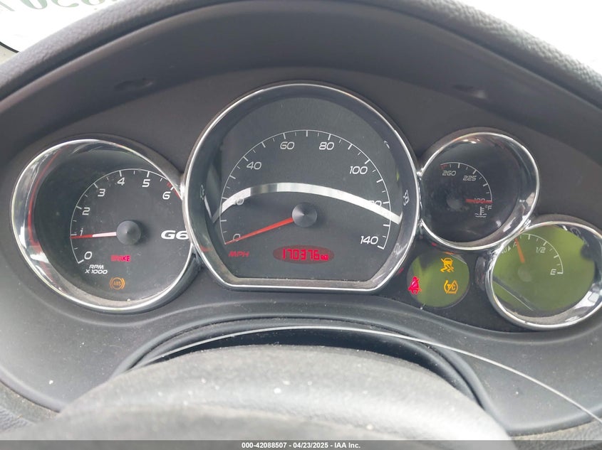 2006 PONTIAC G6 VIN: 1G2ZM551864235844