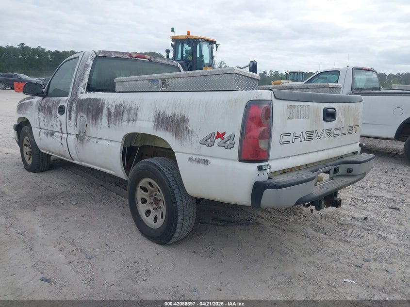 2006 CHEVROLET SILVERADO VIN: 1GCEK14V66E207841