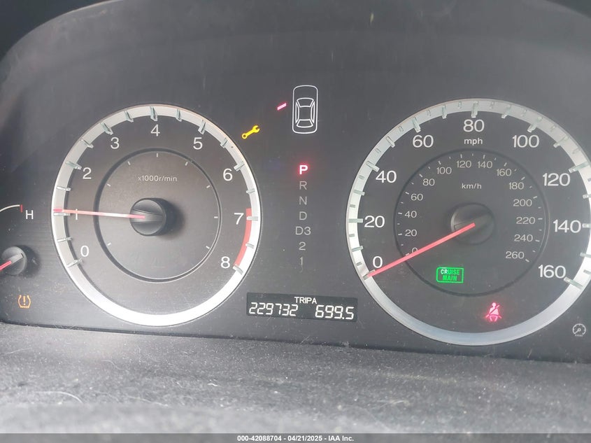 2008 HONDA ACCORD VIN: 1HGCP36888A039191