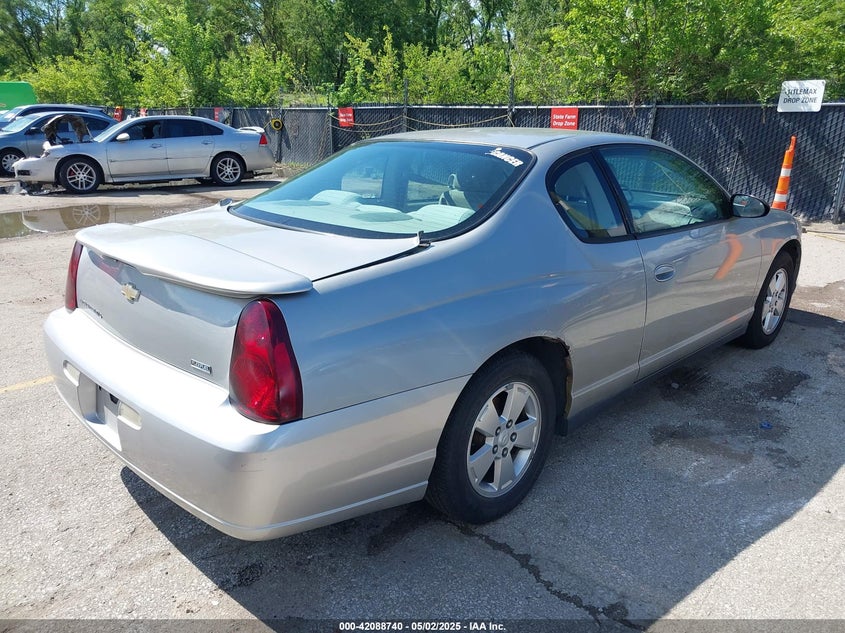 2007 CHEVROLET MONTE CARLO VIN: 2G1WJ15K679256417