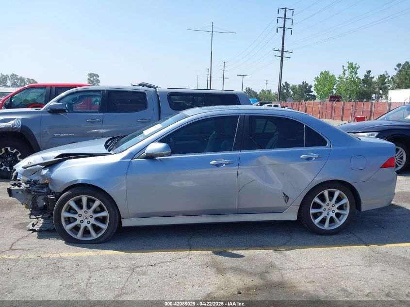 2006 Acura Tsx VIN: JH4CL96836C017158 Lot: 42089029