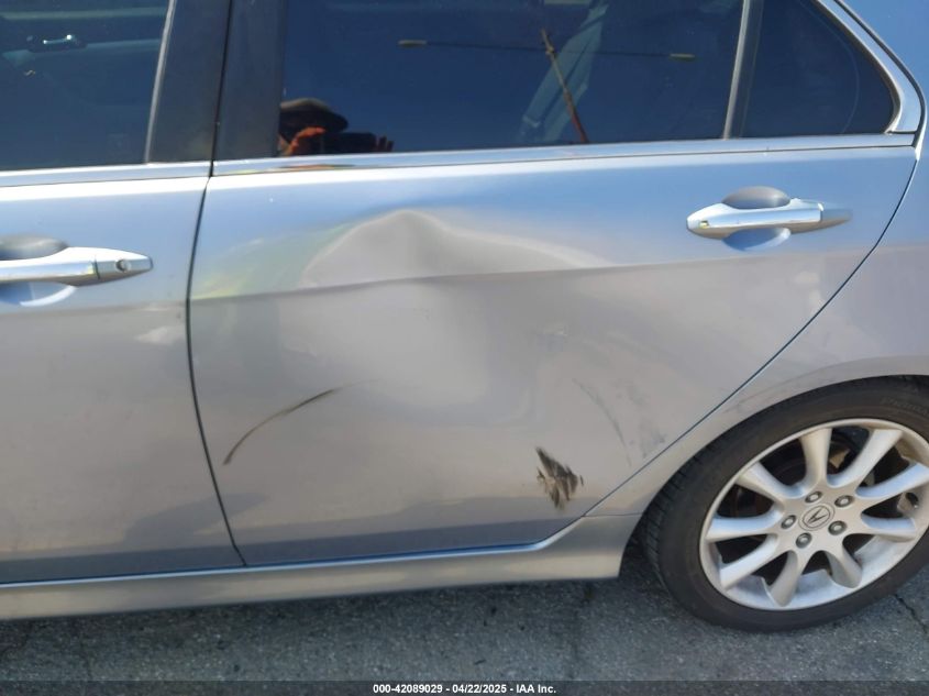 2006 Acura Tsx VIN: JH4CL96836C017158 Lot: 42089029