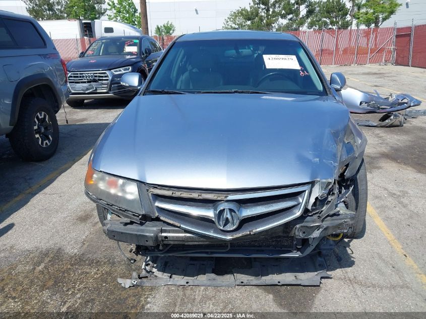 2006 Acura Tsx VIN: JH4CL96836C017158 Lot: 42089029