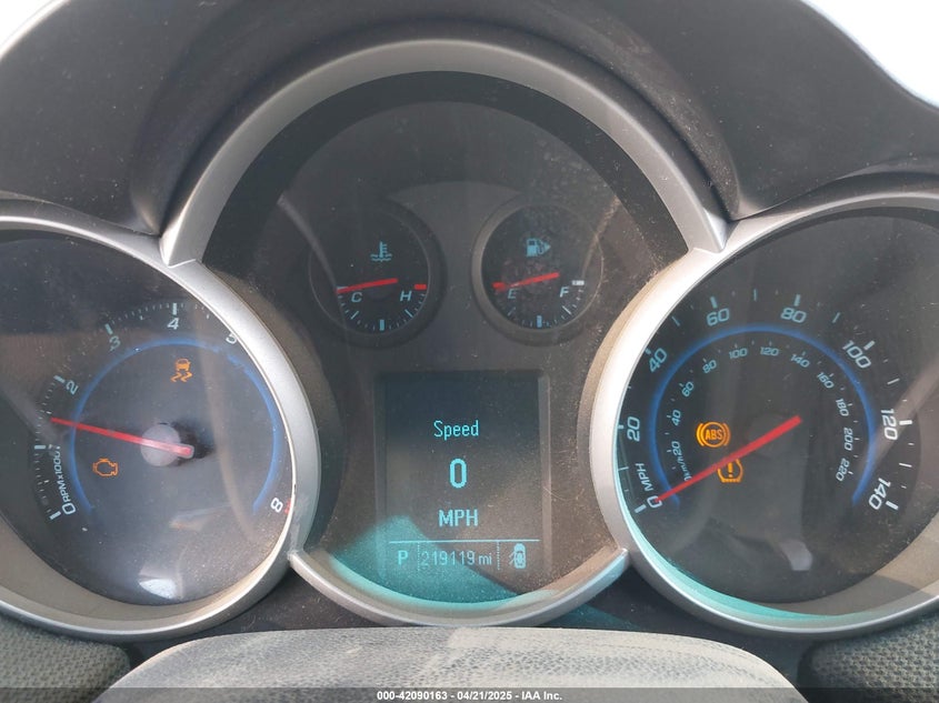 2012 CHEVROLET CRUZE VIN: 1G1PF5SC7C7298231