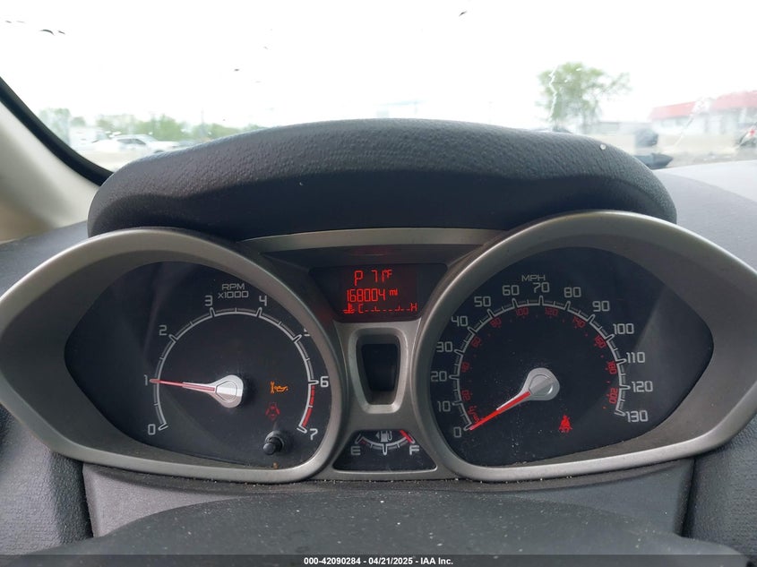 2013 FORD FIESTA VIN: 3FADP4EJ7DM136723