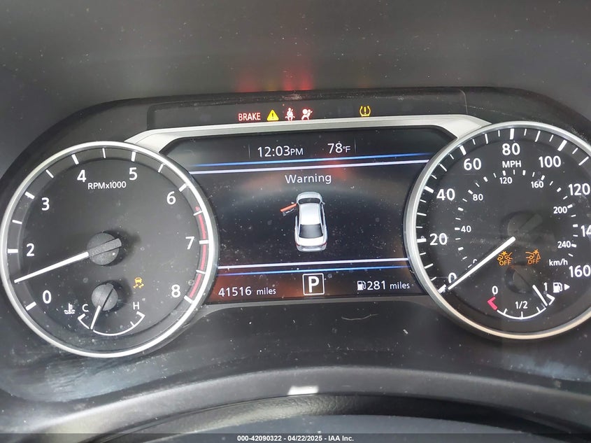VIN 3N1AB8CV4MY305942 2021 NISSAN SENTRA SV XTRONIC CVT