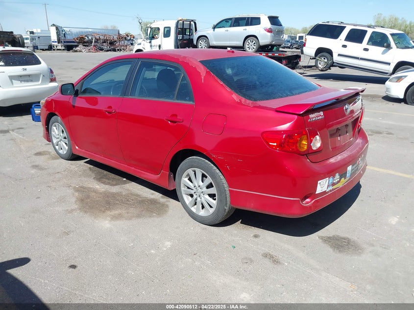 2009 TOYOTA COROLLA VIN: 1NXBU40E09Z098951
