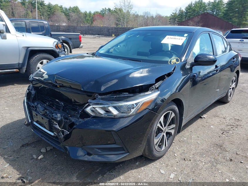 2021 NISSAN SENTRA VIN: 3N1AB8CV4MY214539