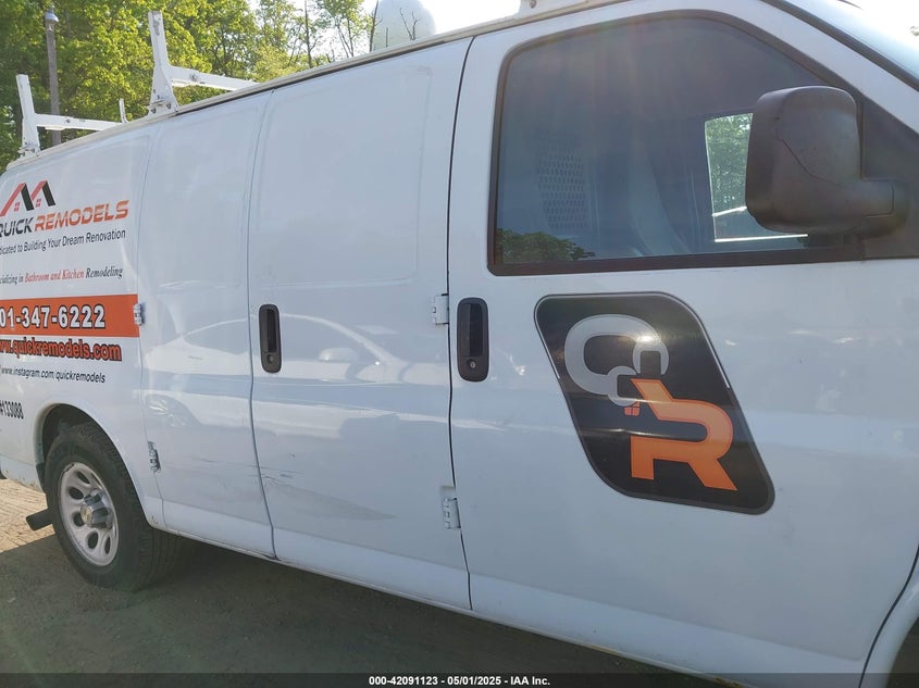 2012 CHEVROLET EXPRESS 1500 VIN: 1GCSGAFX4C1125659
