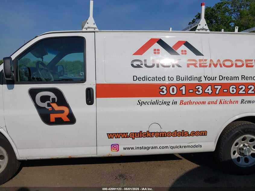 2012 CHEVROLET EXPRESS 1500 VIN: 1GCSGAFX4C1125659