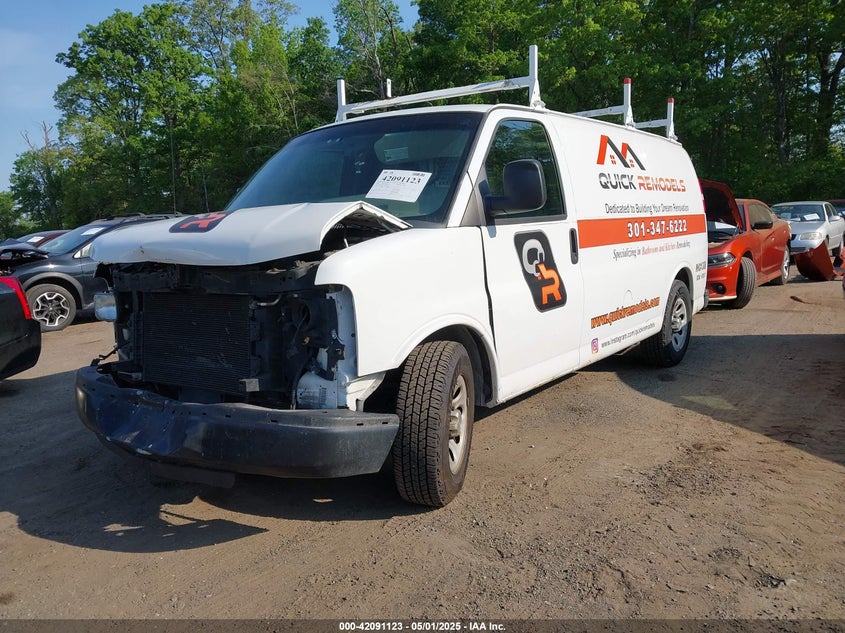 2012 CHEVROLET EXPRESS 1500 VIN: 1GCSGAFX4C1125659