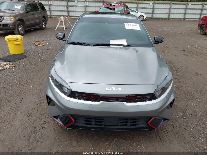 2023 Kia Forte Gt-Line VIN: 3KPF54AD6PE578979 Lot: 42091212