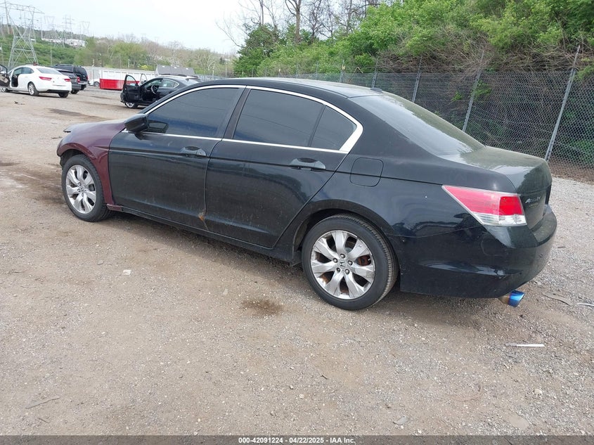 2008 HONDA ACCORD VIN: 1HGCP36868A042672