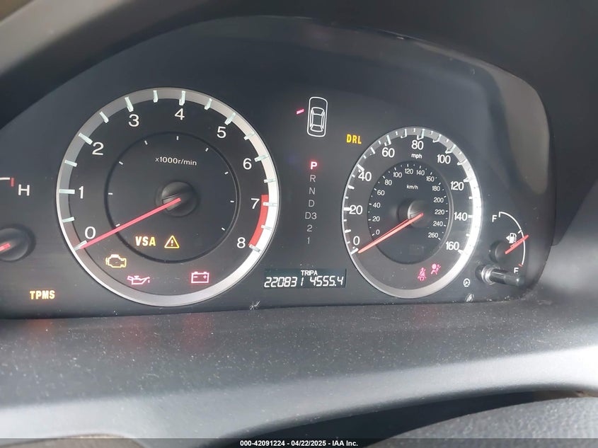 2008 HONDA ACCORD VIN: 1HGCP36868A042672