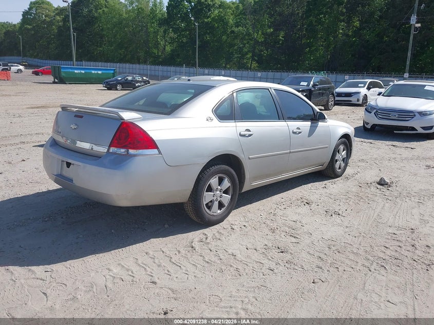 2006 CHEVROLET IMPALA VIN: 2G1WT55K969299035