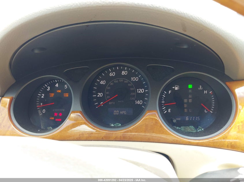 2006 LEXUS ES 330 VIN: JTHBA30G765148368