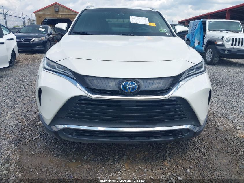 2021 Toyota Venza Xle VIN: JTEAAAAH6MJ019871 Lot: 42091306