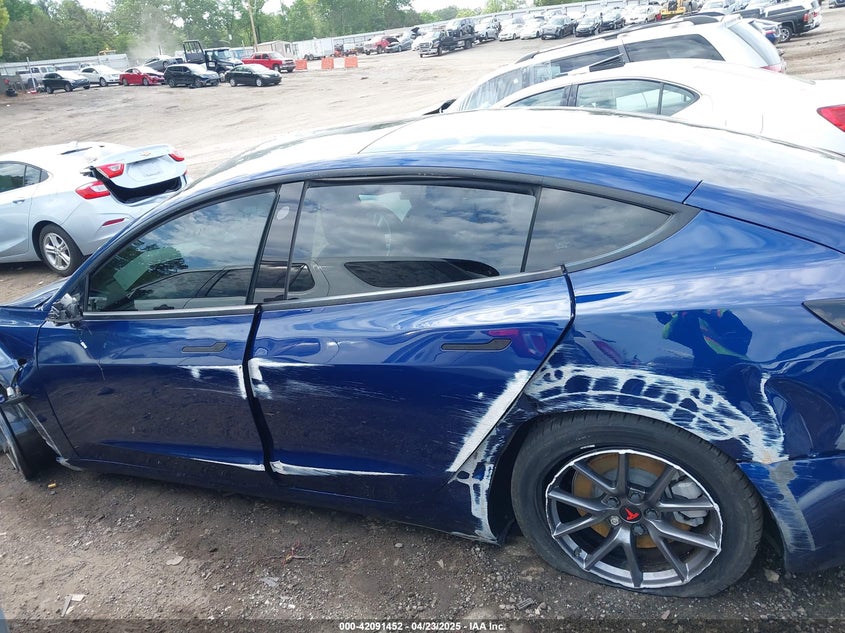 2022 TESLA MODEL 3 VIN: 5YJ3E1EB4NF184088