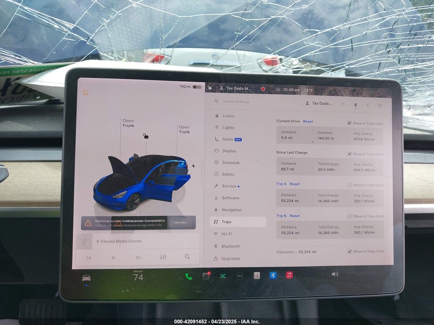 2022 TESLA MODEL 3 VIN: 5YJ3E1EB4NF184088